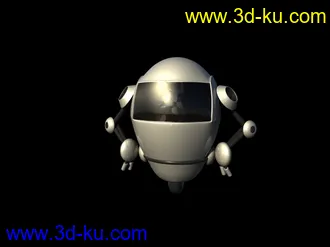 3D打印模型送上一科幻小机器人的图片