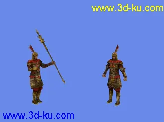 剑三J3模型07神策E15001带动作呈红卫金帖图的图片