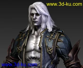 3D打印模型恶魔城：暗影之王主角的图片
