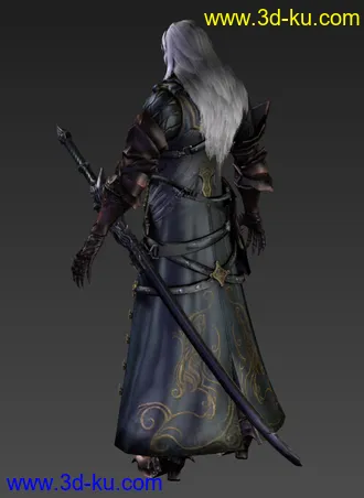 3D打印模型恶魔城：暗影之王主角的图片