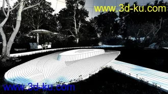 3D打印模型园林-旱溪小径的图片