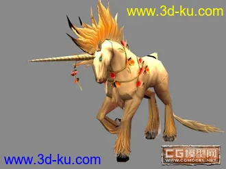 英雄无敌独角兽模型下载的图片