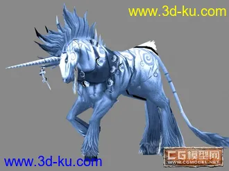 英雄无敌独角兽模型下载的图片