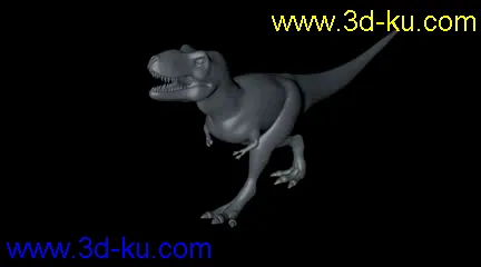 恐龙模型没绑定的图片1