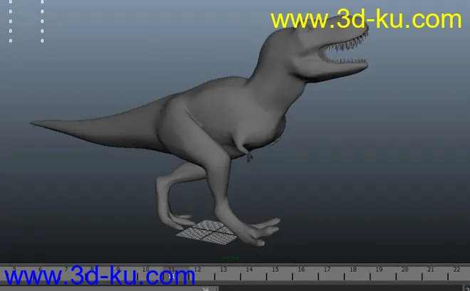 恐龙模型没绑定的图片2