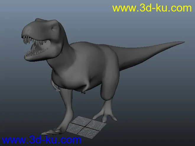 恐龙模型没绑定的图片3