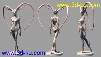 3D打印模型人类比例的妖的图片