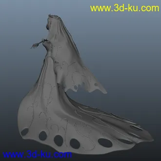 3D打印模型僵尸新娘的图片