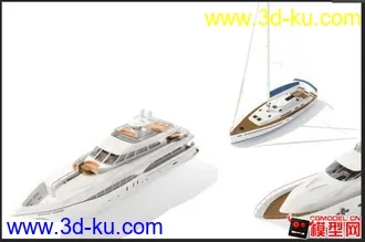 3D打印模型游艇合集的图片
