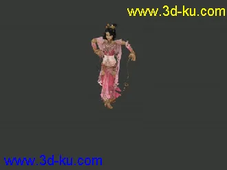 秀秀辣妈模型 带动画亮迎春帖图的图片