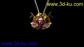 3D打印模型京剧人物猴子  （面具）的图片