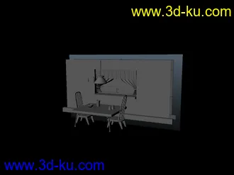 3D打印模型室内的图片