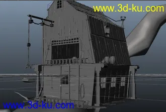 3D打印模型树屋的图片