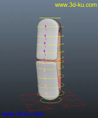 3D打印模型自制创口贴，萌萌哒 带绑定的图片