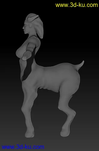 3D打印模型人马 怪物 zbrush 欧美风的图片
