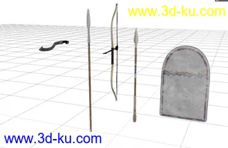 3D打印模型印第安武器 埃及武器的图片