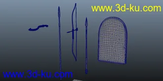 3D打印模型印第安武器 埃及武器的图片