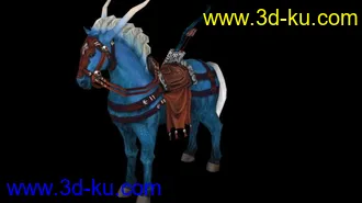 3D打印模型马的图片