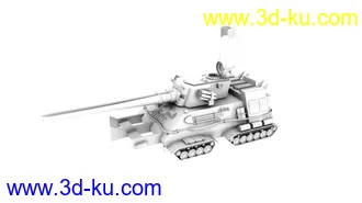 3D打印模型一辆不错的坦克的图片