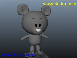 3D打印模型玩具熊的图片