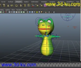 3D打印模型一只可爱的小虫子的图片