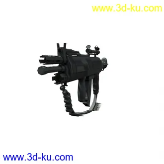 3D打印模型一把很不错的枪的图片