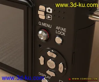 3D打印模型松下 LX3 卡片机的图片