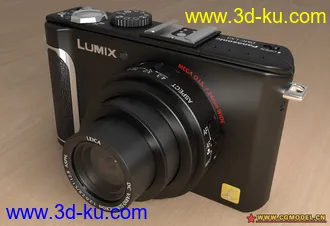 3D打印模型松下 LX3 卡片机的图片