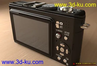 3D打印模型松下 LX3 卡片机的图片