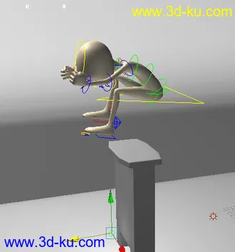 3D打印模型跳  挑障碍 动画   初学者  可以用哦的图片