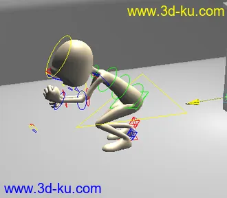 3D打印模型跳  挑障碍 动画   初学者  可以用哦的图片