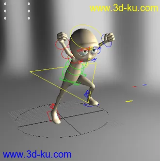 3D打印模型跳  挑障碍 动画   初学者  可以用哦的图片