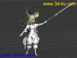 3D打印模型剑灵 萝莉献上的图片