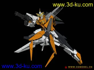 分享之前收集的5个gundam00的模型的图片