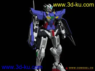 分享之前收集的5个gundam00的模型的图片