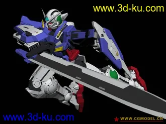分享之前收集的5个gundam00的模型的图片