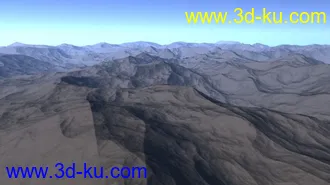3D打印模型荒山野岭场景的图片