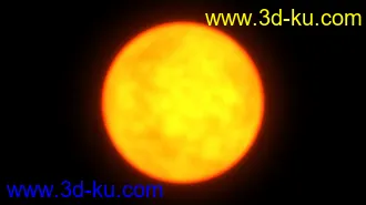 3D打印模型红太阳的图片
