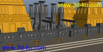 3D打印模型神庙的图片
