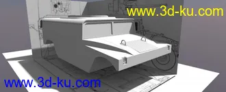 3D打印模型悍马装甲车的图片