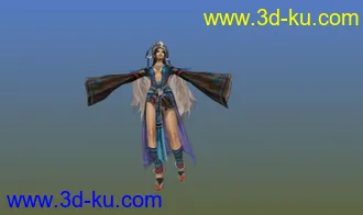 剑三J3模型05五毒E06007a带动画呈寒气帖图的图片