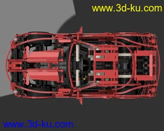 乐高--法拉利汽车模型~~超精细工业设计模型的图片
