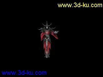 剑三J3模型03红衣教E13006带动作显阉人太监帖图的图片