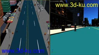 3D打印模型《dante_walk_at_street》的图片