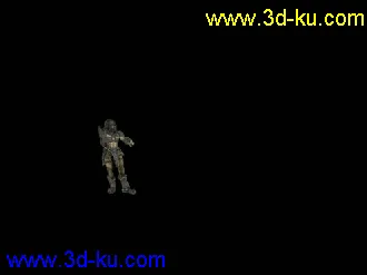 024次世代游戏模型铁血战士Predator模型带动作呈金刚帖图的图片