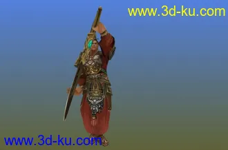 剑三J3模型07神策E15004加动作亮帅袍帖图的图片