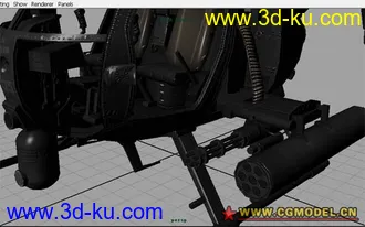 3D打印模型使命召唤-6  h-6 攻击型小鸟 有法线贴图哦的图片