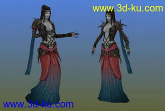 剑三J3模型04僵尸赦E14008带动作亮艳鬼荡春帖图的图片