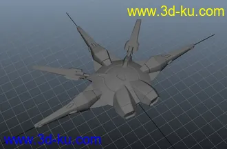 3D打印模型天命高达推进器的图片