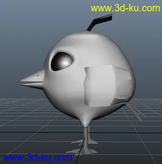 小鸟模型的图片